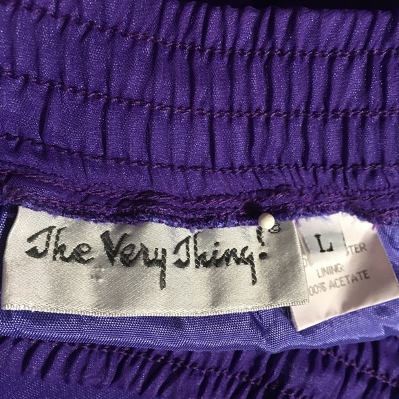 Vtg Full gathered  layered Easter skirt Elastic Waist 26-32” The Very Thing - Picture 6 of 15